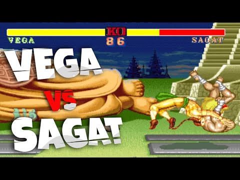 Street Fighter 2 Hack 💥 Super Green Edition (Hardest) 💥 VEGA vs SAGAT