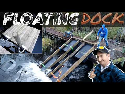 Easy DIY Build Floating Dock: Step-by-Step Guide with Pressure Treated Lumber and Dock Floats