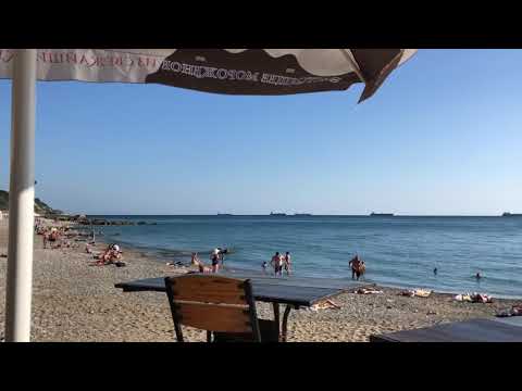 Visit to Tuapse Beach, Russia