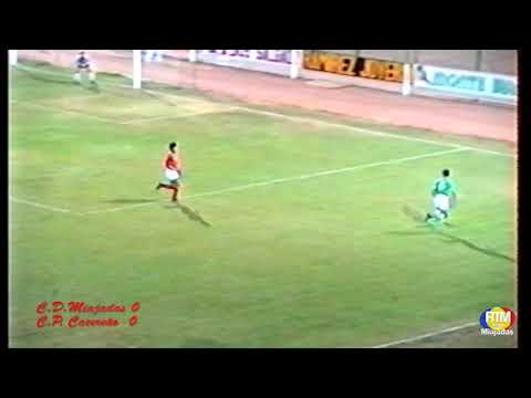 Fútbol Copa del Rey C.P. Cacereño & C.D. Miajadas Año 1991. Miajadas 2021
