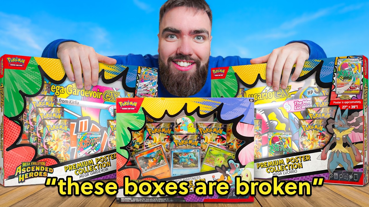 Are these Pokémon’s BEST Collection Boxes Ever? (Ascended Heroes) 