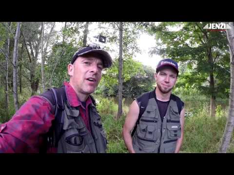 JENZI 2014 - Spinnfischen am Fluss 2 - eine Akkuladung am Wasser