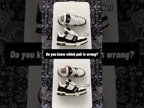 Louis Vuitton Sneaker Real or Fake 💥 #louisvuitton #sneakers #orjinal