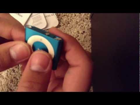 iPod Shuffle 5th Generation Blue Unboxing and Review