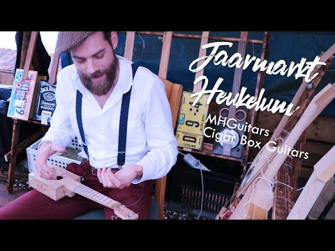 HELPING MHGUITARS CIGAR BOX GUITARS - JAARMARKT HEUKELUM 2019
