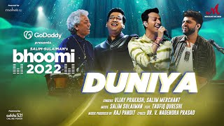 Duniya | Bhoomi 2022 | Salim Sulaiman, Vijay Prakash, Taufiq Qureshi | Raj Pandit | GoDaddy India