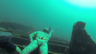 Feediving and spearfishing, with a Rob Allen 120cm + Roller Kit