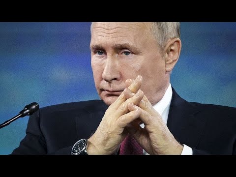 Russlands Kriegsverbrecher Wladimir Putin droht halthlos!
