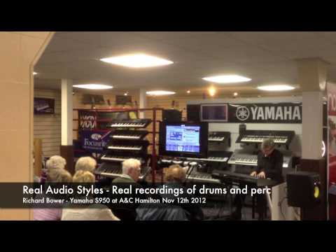 Yamaha PSR-S950 Richard Bower Demo