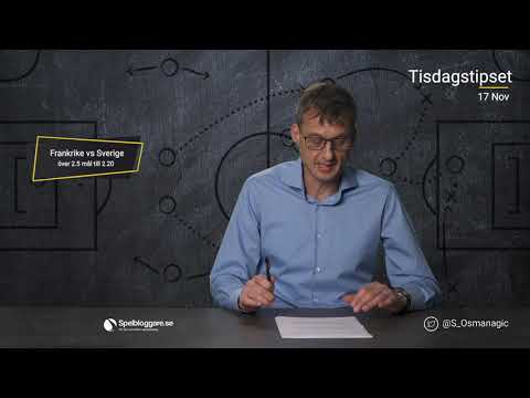 Speltips: Frankrike - Sverige & Spanien - Tyskland