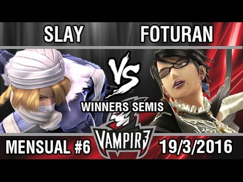 [Vampir3 Mensual #6] Slay (Sheik) vs FotuRAN (Bayonetta) SSB4 Winners Semis - Top 8