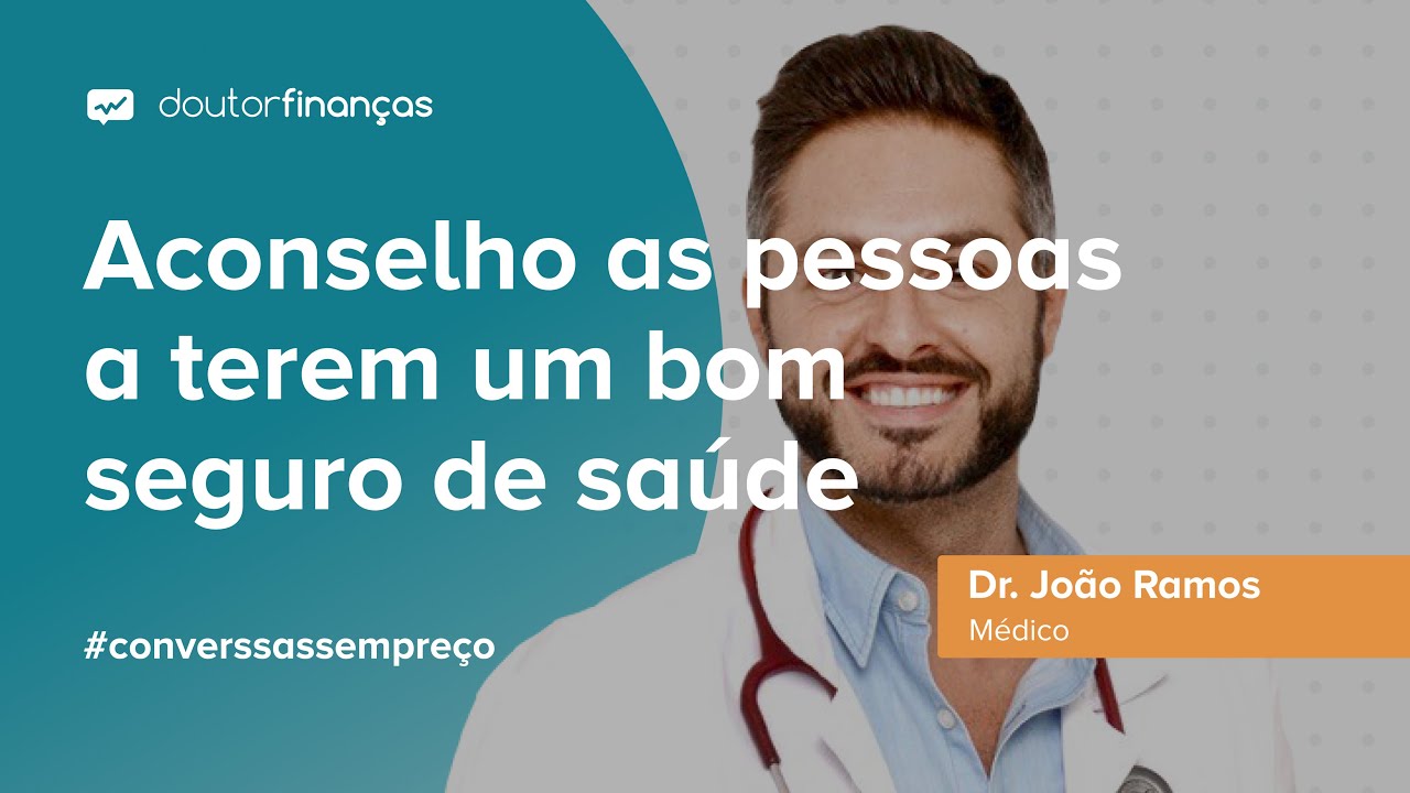 Imagem de um smartphoneonde se vê o programa Conversas sem Preço com a entrevista ao Dr. João Ramos