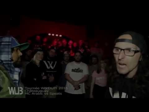 Tournée WordUP! 2016 - MC Arabic Vs Speats