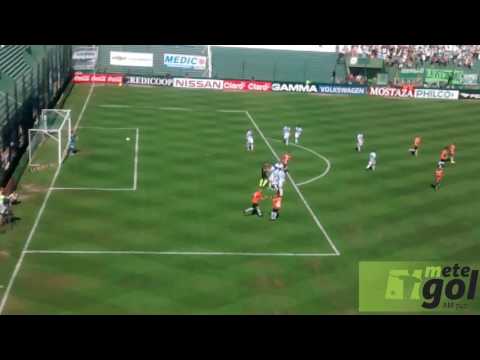 Gol de Santiago Silva. Banfield 1 - Atlético Rafaela 1. Fecha 9