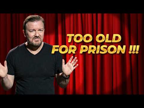 (Stand Up Comedy) Ricky Gervais: Why I Can't Go To Prison ! (Hilarious)