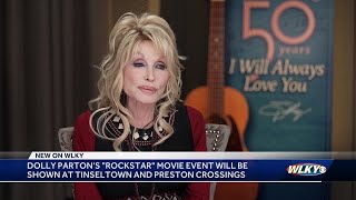 Dolly Parton 'Rockstar' movie event will be shown at Tinseltown and Preston Crossings