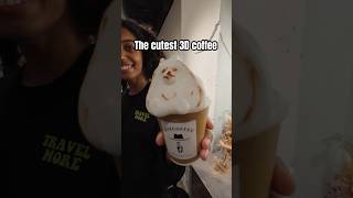 First order of business in Japan is a 3D coffee