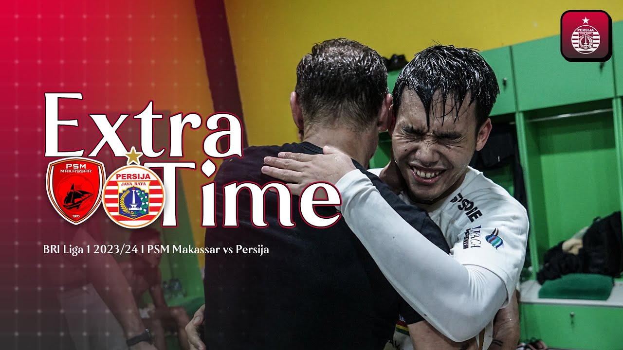 Extra Time PSM Makassar vs Persija, Suasana Bahagia di Locker Room Usai Raih Kemenangan