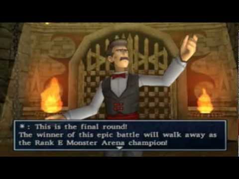 Let's Play Dragon Quest 8: Part 38: Monster Arena Ranks G, F, and E.