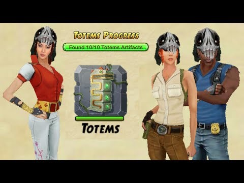 Collect Totems Progress ( Artifacts ) and Equip "Mask Hat" All Runners of Temple Run 2 by YeHruDv