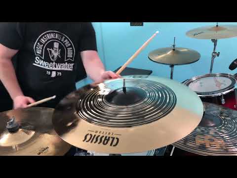 Meinl Classic Custom Dual 20" Crash/Behringer C-2 Review