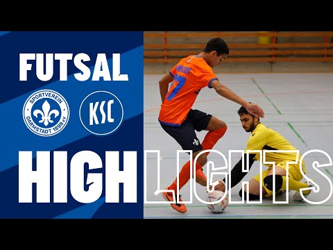 Futsal Regionalliga Süd: SV Darmstadt 98 Futsal vs. Karlsruher SC Highlights, 02.12.2023