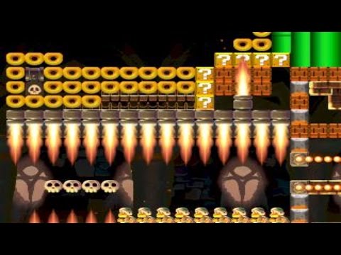 DRAGONS LAIR Nintendo Wii U Vers by Mononoke ~ NEW RECORD! ~SUPER MARIO MAKER~ NO COMMENTARY 1AP