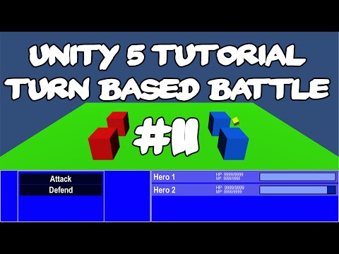 Unity 5 Tutorial: Turn Based Battle System #11 - Basic Attacks