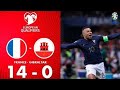 France vs Gibraltar 14 - 0 All Goals and Highlights -  2023 Euro qualifiers 🔥 MBAPPE and GIROUD