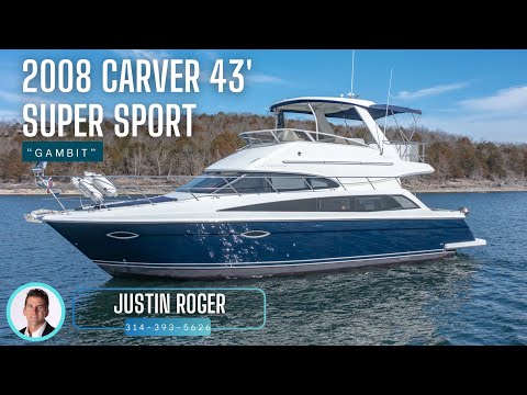 Carver 43 Super Sport video