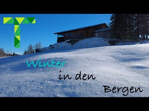 Winter in den Bergen / Deutsch