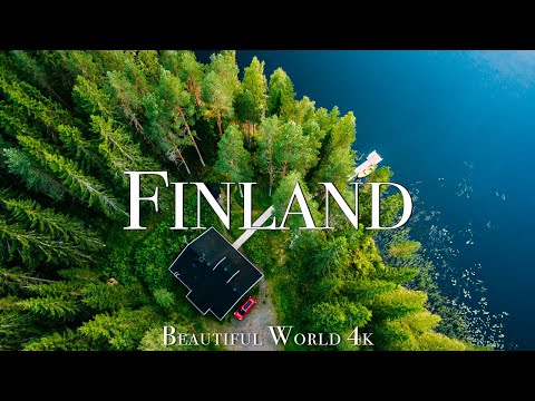 Finland 4K Scenic Relaxation Film - Meditation Relaxing Music - Travel Nature