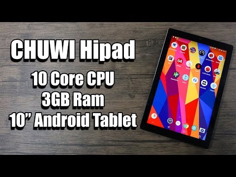 CHUWI Hipad 10" Tablet - 10 Core CPU Helio X27