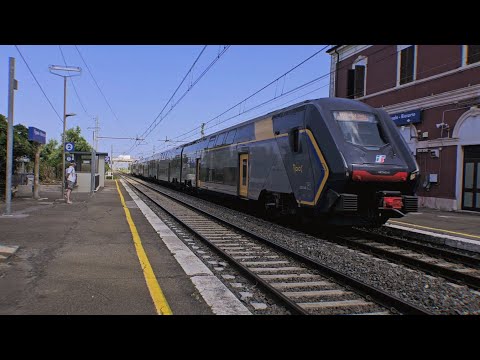 [2K60 HDR] IL VELOCISSIMO TRANSITO DEL ROCK ALLA STAZIONE DI VIGNALE RIOTORTO!