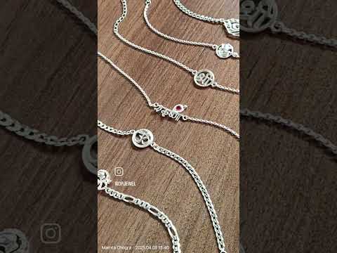 Pure Silver Om Pendant Hindu Auspicious Symbol