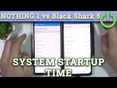 Nothing Phone 1 vs Black Shark 5 Pro - Boot Animation / System Startup Time Comparison