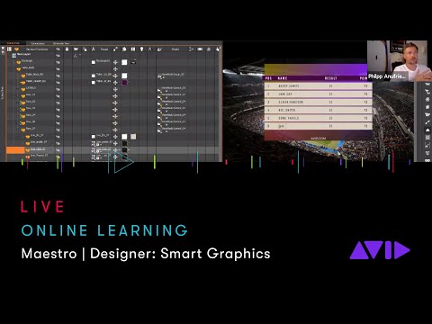 Avid Online Learning — Maestro | Designer: Smart Graphics