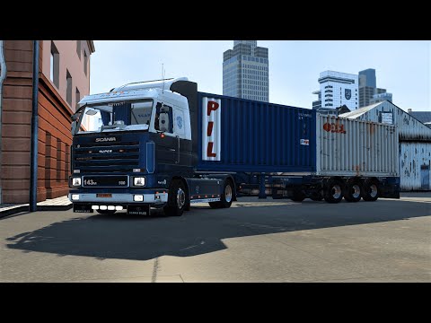 ETS 2 1.41 Promods 2.56-Scania 143M (Amsterdam-Lille)
