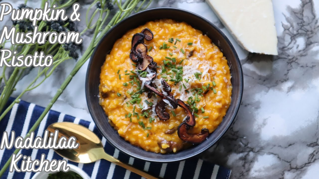Pumpkin & Mushroom Risotto