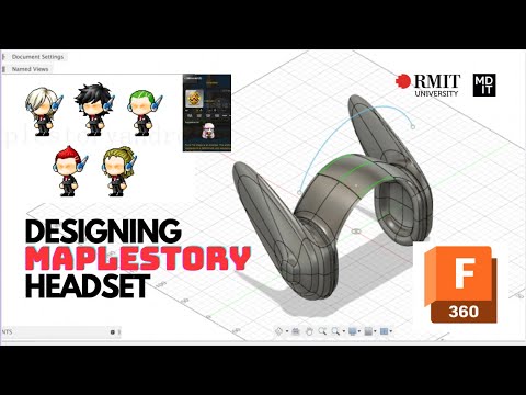 Fusion 360 - How to Design parametric, freeform Cad Models, Assembly CAD [RMIT Project]