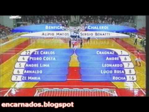 Benfica 5-4 Action 21 Charleroi UEFA Futsal Cup 2003/04