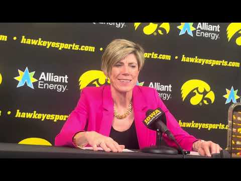 Iowa Women’s Basketball: Jan Jensen talks big bounceback win over No. 25 Washington 