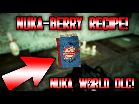 NUKA-BERRY RECIPE LOCATION - FALLOUT 4 NUKA WORLD DLC!