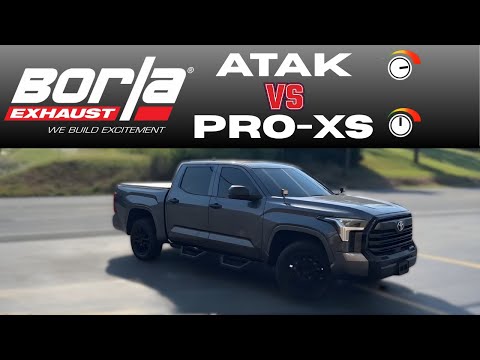 2022-2026 Toyota Tundra 3.4L Twin Turbo V6: Borla Atak vs ProXS!