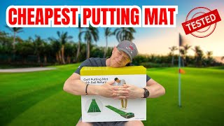 Testing the CHEAPEST Putting Mat Ever! (Shocking Results 😳)