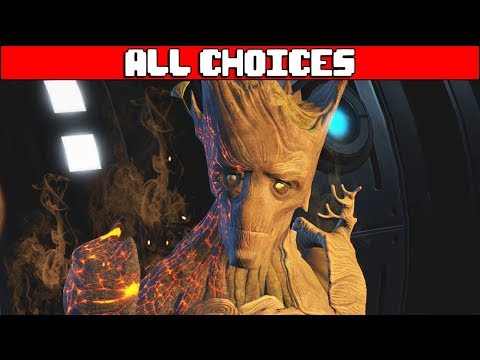 GUARDIANS OF THE GALAXY Telltale Episode 4 ALL Choices