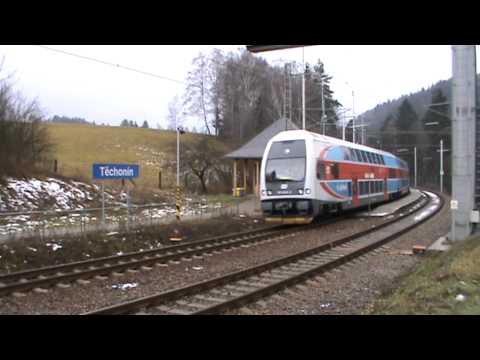 471 projíždí Těchonínem