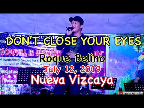 ROQUE BELINO | DON’T CLOSE YOUR EYES | LIVE PERFORMANCE | IDOL PHILIPPINES | JULY 12, 2019