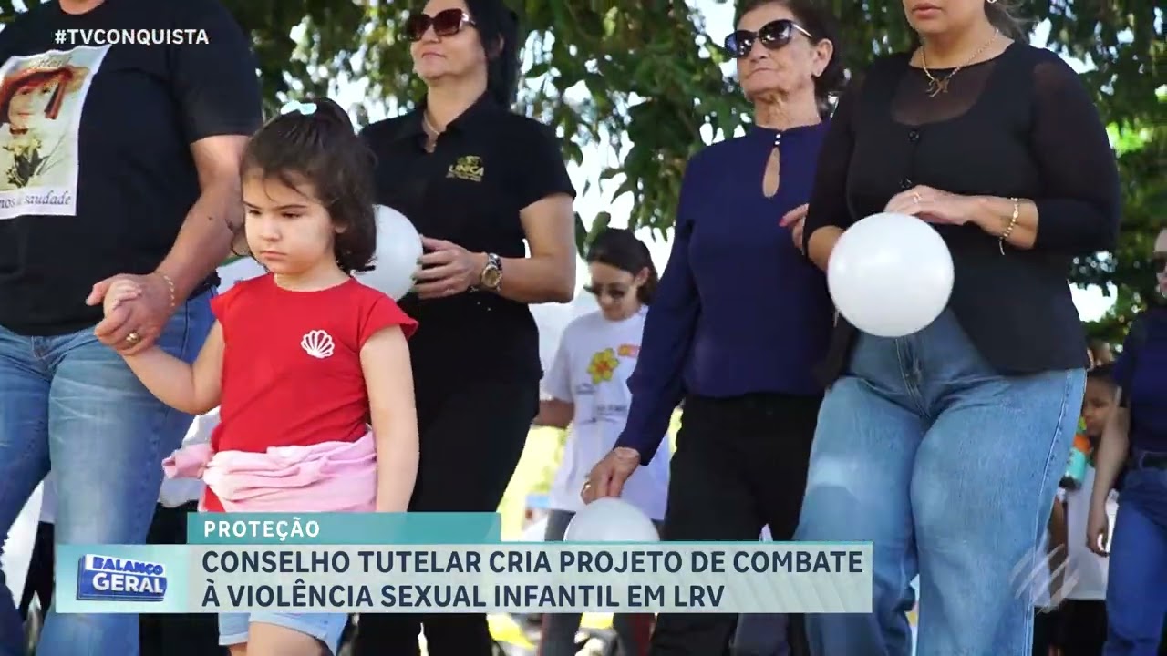 Projeto Pequena Anjo Aléxia promove caminhada pela proteção das crianças em Lucas