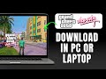 How To Download GTA Vice City In PC Laptop 2025 Updated
